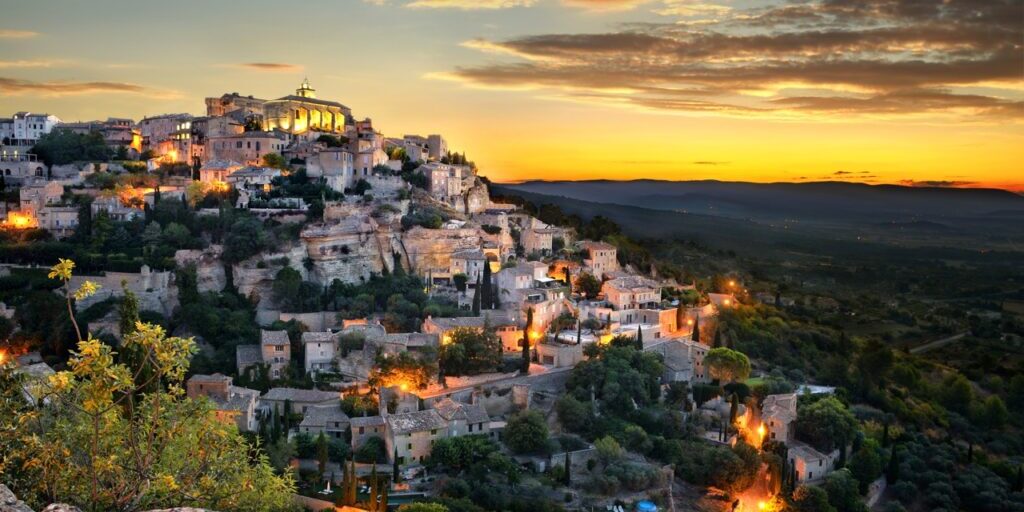 Gordes, one of the most beautiful and most visited French villages