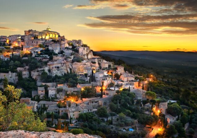 Gordes, one of the most beautiful and most visited French villages