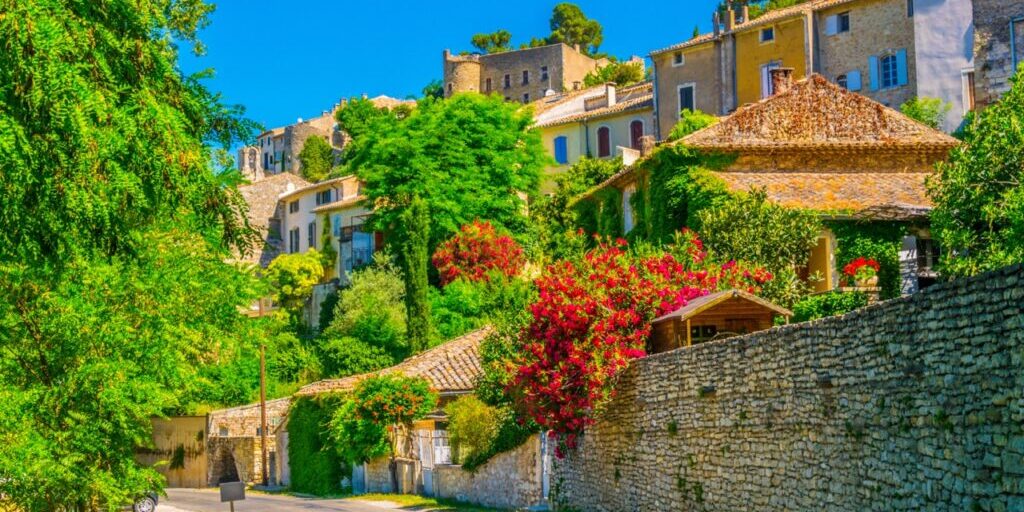 Menerbes village in France
