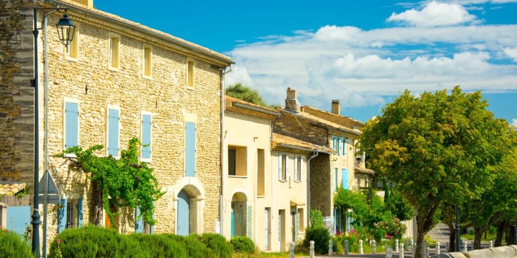 Village de Rousset-les-Vignes en Provence