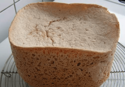 platgeslagen brood